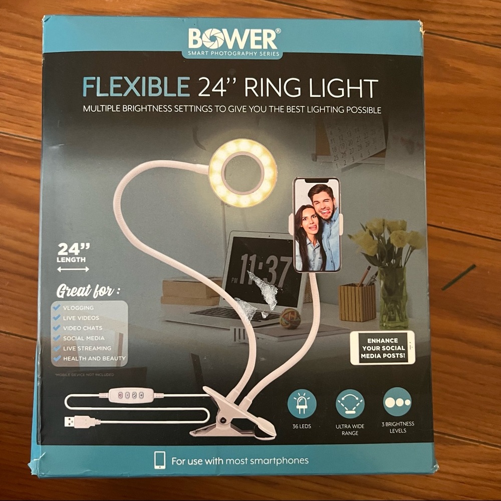 Flexible 24” Ring Light